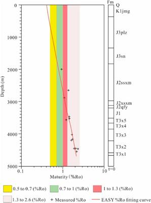 Geochemical characteristics and hydrocarbon generation potential of main source rocks in the Upper Triassic Xujiahe Formation, Sichuan Basin, China